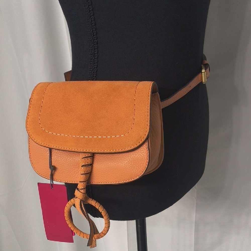 2 in 1 New Vince Camuto Convertible 2 Shoulder or Belt Bag